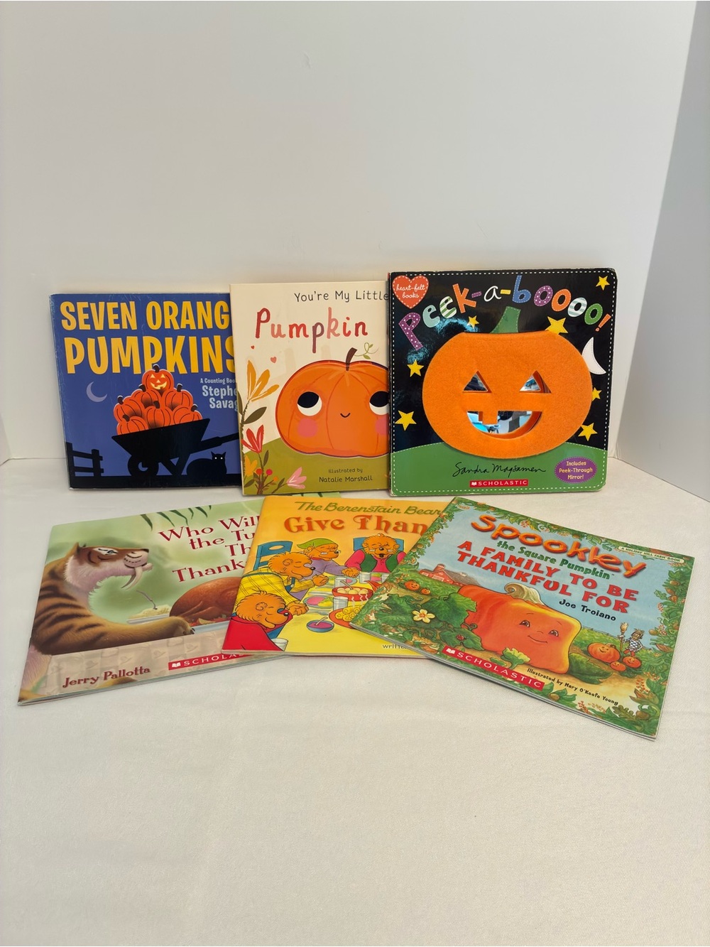 Halloween/ Thanksgiving/ Fall/ Pumpkin Family Reading 6 Book Bundle